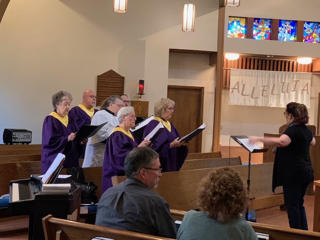 Choir at St Albans Episcopal Church Davenport, Iowa