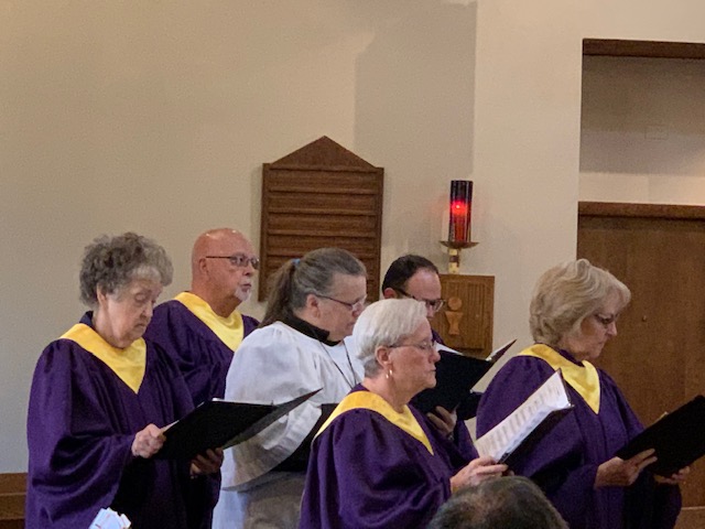 Choir at St Albans Episcopal Church Davenport, Iowa